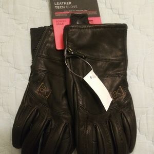 Burton leather tech glove